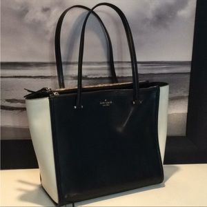 Kate Spade Larger Leather Tote EUC